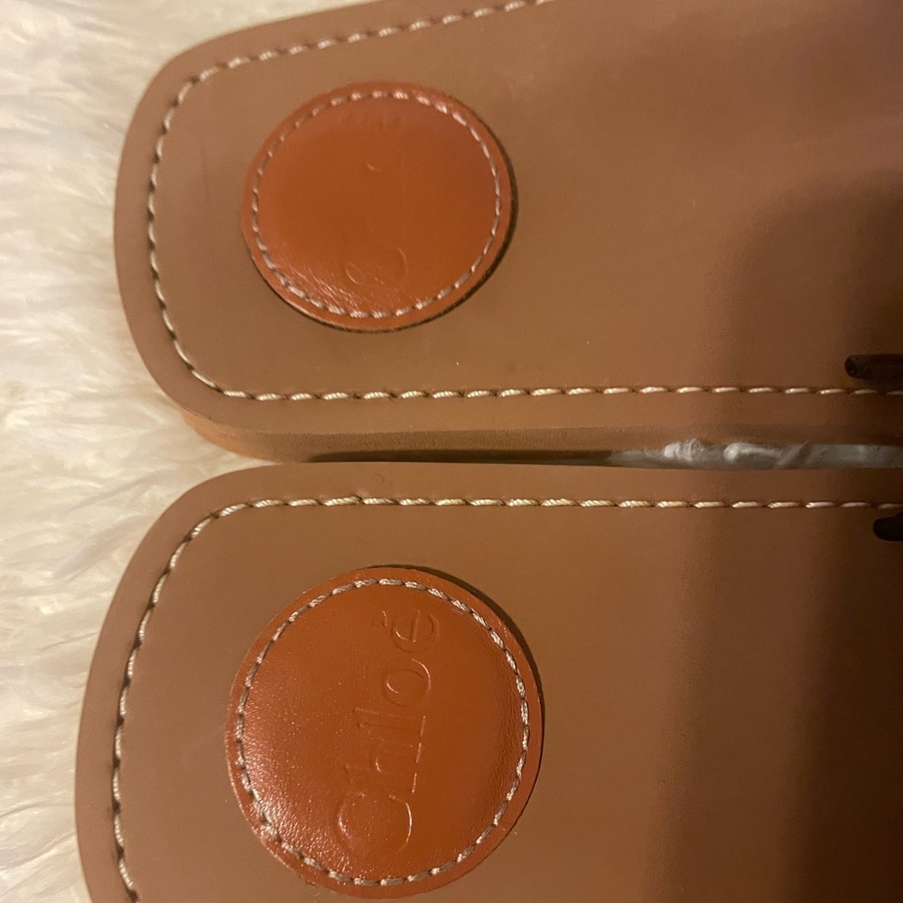 Chloe Logo Slide Sandal - Picture 6 of 6